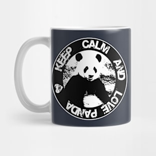 Keep Calm and Love Panda Mug